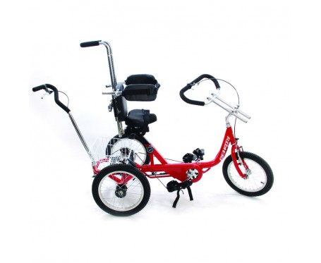 Special needs trike with parent handle discount